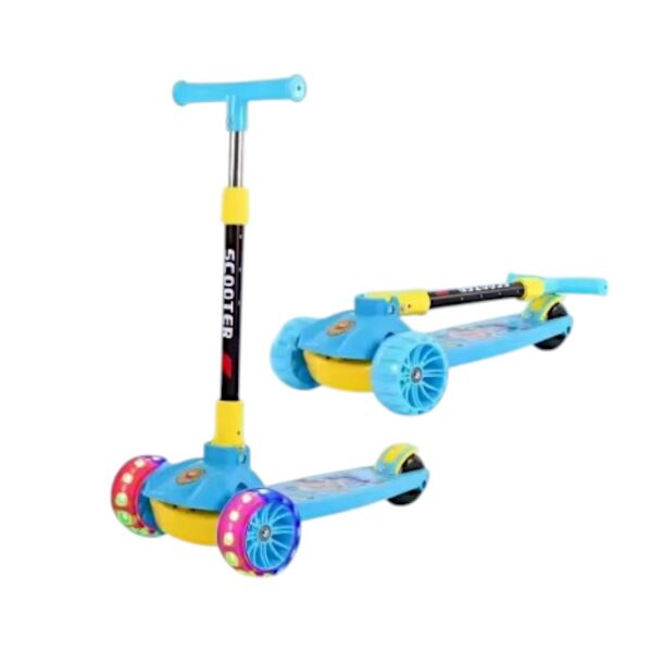 Παιδικό πατίνι τρίκυκλο - 101-32033 - 217116 - Light Blue - GoodFlix