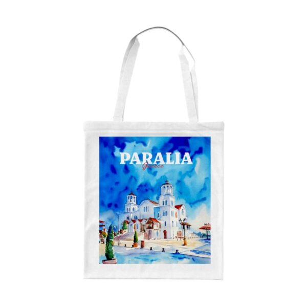 Υφασμάτινη τουριστική τσάντα καμβάς - Paralia - 40x35cm - 221035 - GoodFlix