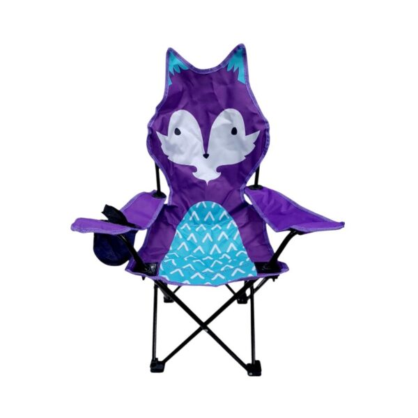 Παιδική πτυσσόμενη καρέκλα camping - 1015 - 241705 - Purple - GoodFlix