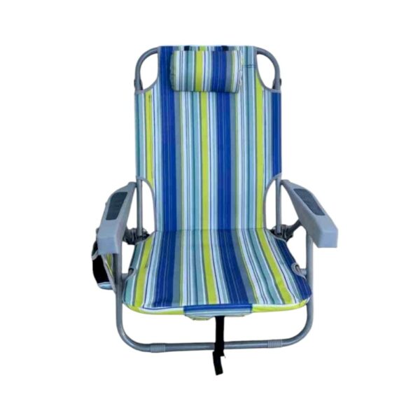 Πτυσσόμενη καρέκλα camping - 1613LV - 241750 - Blue/Green - GoodFlix