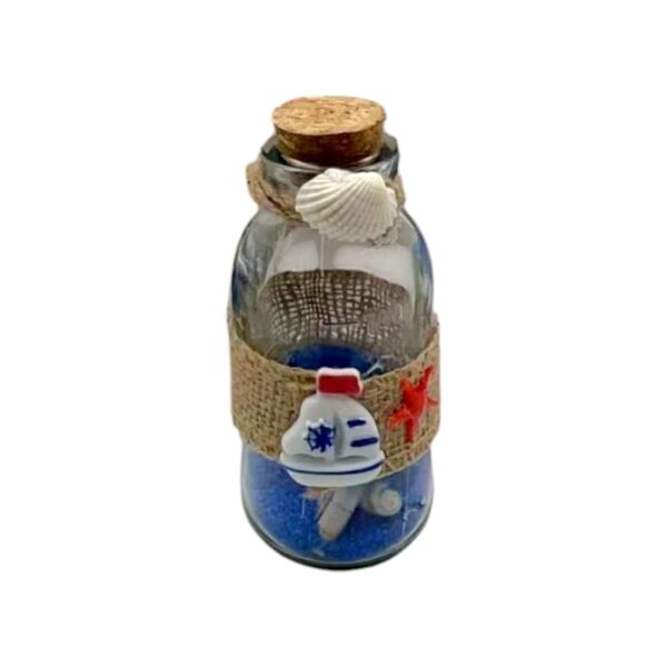 Διακοσμητικό Souvenir - Μπουκαλάκι με κοχύλια - 6pcs - 251742 - GoodFlix