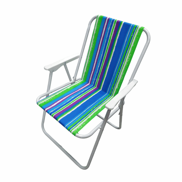 Πτυσσόμενη καρέκλα camping - 1215 - 270836 - Blue/Green - GoodFlix