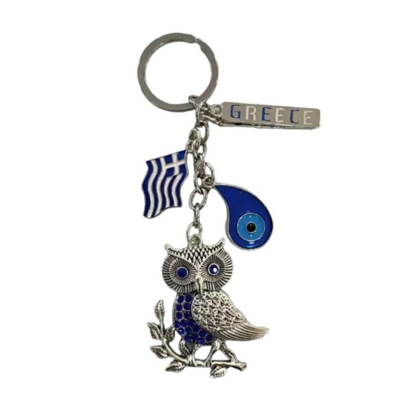 Τουριστικό μπρελόκ Souvenir - Σετ 12pcs - Ματάκι/Greece - 281195 - GoodFlix