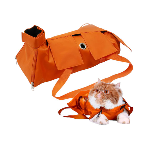 Τσάντα μεταφοράς κατοικιδίου - 550950 - Orange - GoodFlix