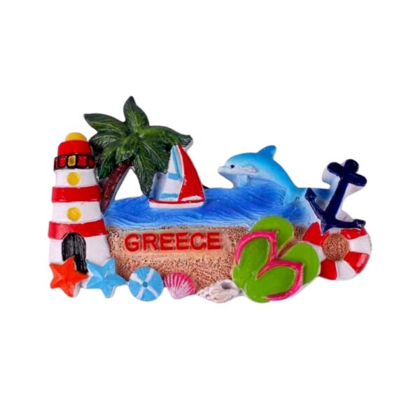 Tουριστικό μαγνητάκι Souvenir – Σετ 12pcs - Resin Magnet - Greece - 678053 - GoodFlix