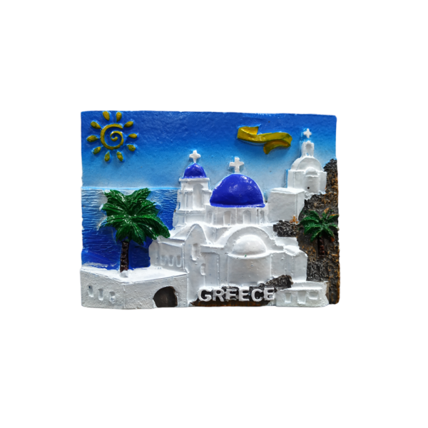 Tουριστικό μαγνητάκι Souvenir – Σετ 12pcs - Resin Magnet - Greece - 678263 - GoodFlix