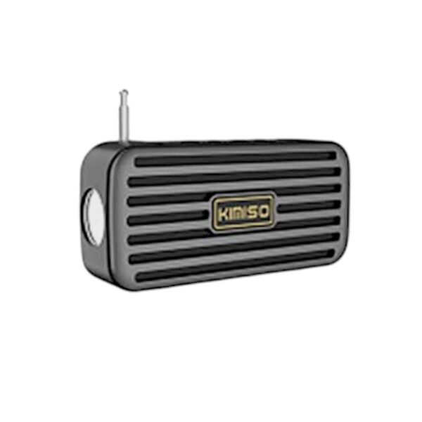 Ασύρματο ηχείο Bluetooth με φακό - KMS-03A - 885888 - Black - GoodFlix