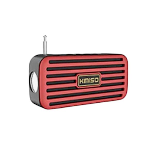 Ασύρματο ηχείο Bluetooth με φακό - KMS-03A - 885888 - Red - GoodFlix