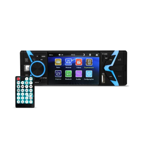 Ηχοσύστημα αυτοκινήτου 1DIN με Touch Screen - 4015 - 4" - MP5 - 005069 - GoodFlix
