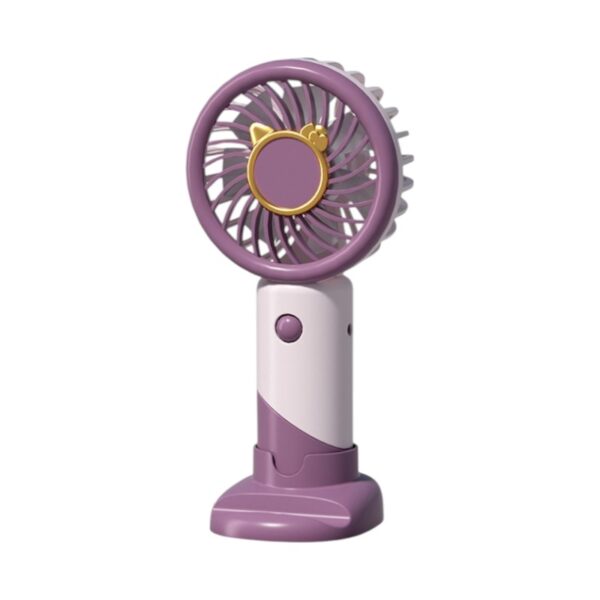 Επαναφορτιζόμενος ανεμιστήρας mini - CS1351-2 - 030403 - Purple - GoodFlix