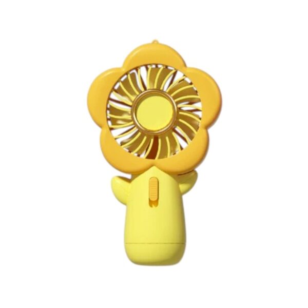 Επαναφορτιζόμενος ανεμιστήρας mini - CS1365-2 - 030601 - Yellow - GoodFlix