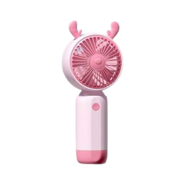 Επαναφορτιζόμενος ανεμιστήρας mini - CS1322A-3 - 032124 - Pink - GoodFlix