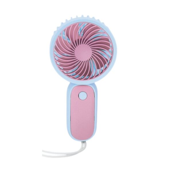 Επαναφορτιζόμενος ανεμιστήρας mini - HQ66-19 - 032186 - Pink/Blue - GoodFlix
