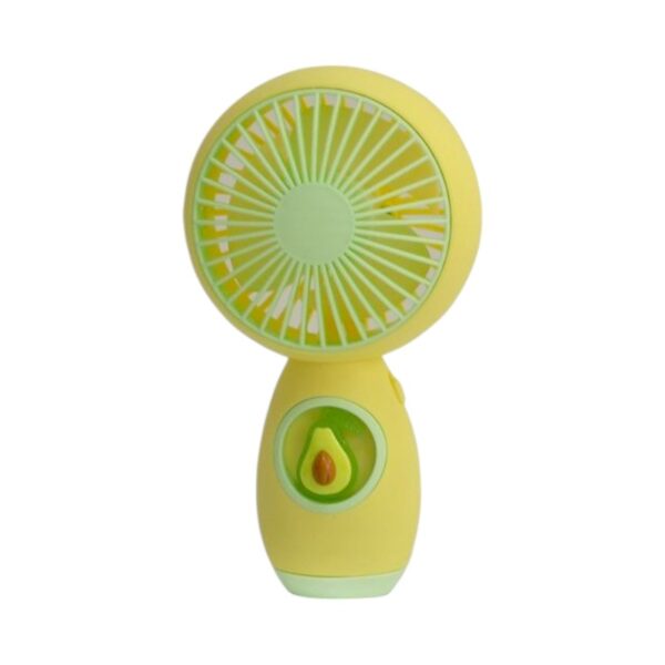 Επαναφορτιζόμενος ανεμιστήρας mini - HQ66-222B - 032193 - Yellow - GoodFlix