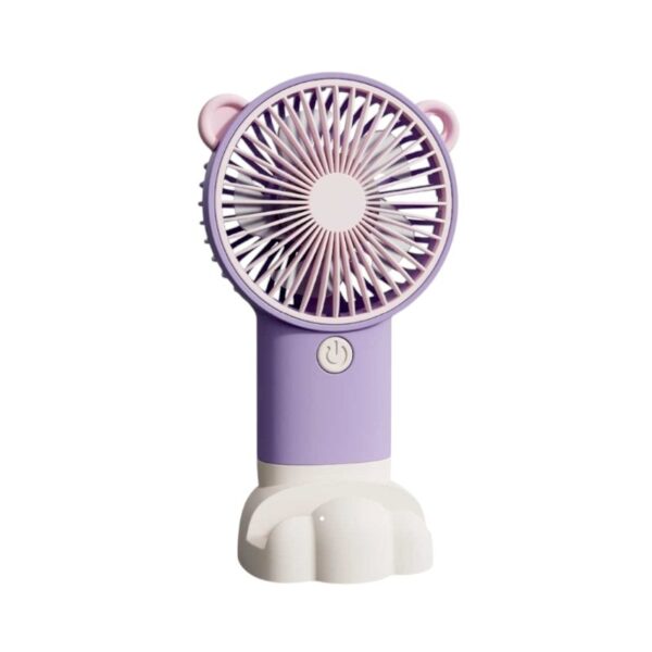 Επαναφορτιζόμενος ανεμιστήρας mini - 0808-5 - 033107 - Purple - GoodFlix
