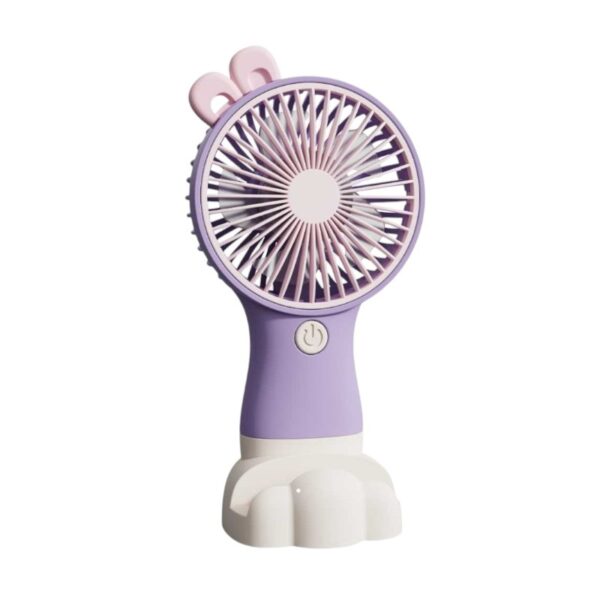 Επαναφορτιζόμενος ανεμιστήρας mini - 0808-6 - 033114 - Purple - GoodFlix
