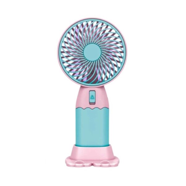 Επαναφορτιζόμενος ανεμιστήρας mini - 0808-1 - 033121 - Pink/Blue - GoodFlix