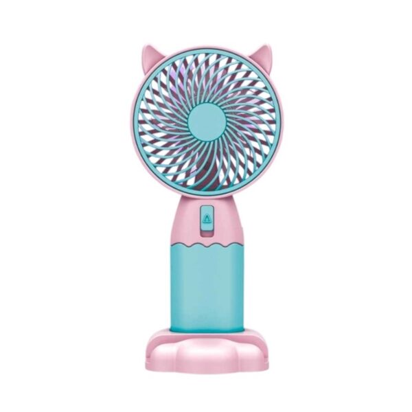 Επαναφορτιζόμενος ανεμιστήρας mini - 0808-2 - 033138 - Pink - GoodFlix