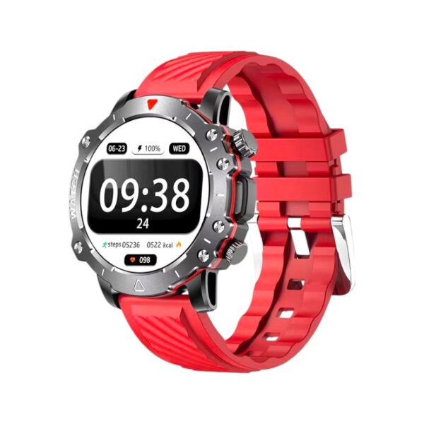 Σετ Smartwatch με 3 λουράκια - LG78 Pro - 064878 - Red - GoodFlix