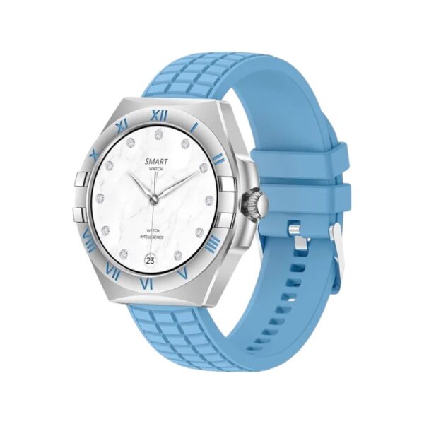 Σετ Smartwatch με 3 λουράκια - LG80 Mini - 065066 - Blue - GoodFlix