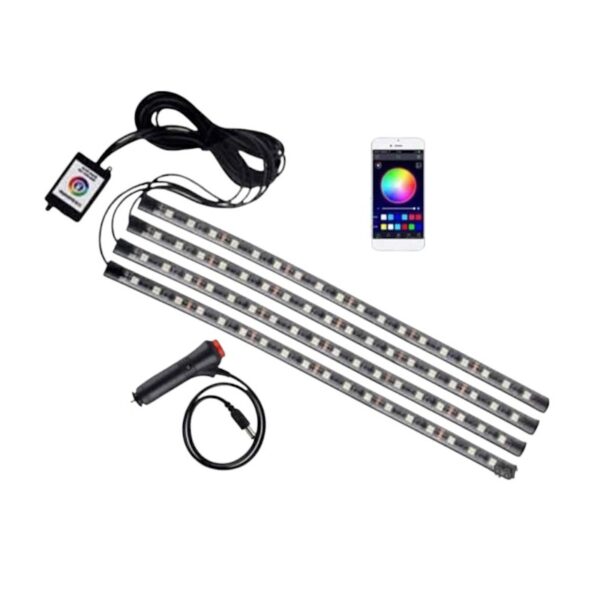 Σετ φωτισμού καμπίνας αυτοκινήτου LED - R-D19101-P18 - 110021 - GoodFlix