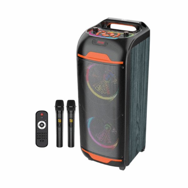 Φορητό ηχείο subwoofer με μικρόφωνο Karaoke - ZQS-8248 - 116237 - Black - GoodFlix