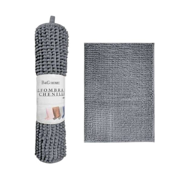 Πατάκι μπάνιου - M0831 - 40x60cm - Grey - 20858 - GoodFlix