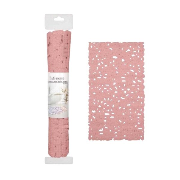 Αντιολισθητικό πατάκι μπάνιου - M0839 - 36x66cm - Pink - 21068 - GoodFlix