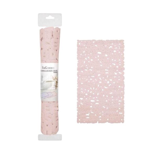 Αντιολισθητικό πατάκι μπάνιου - M0826 - 36x66cm - Light Pink - 21071 - GoodFlix