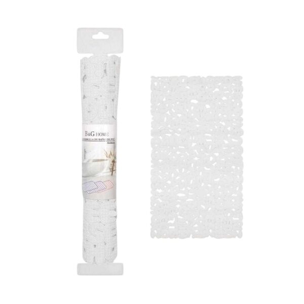 Αντιολισθητικό πατάκι μπάνιου - M0829 - 36x66cm - White - 21072 - GoodFlix