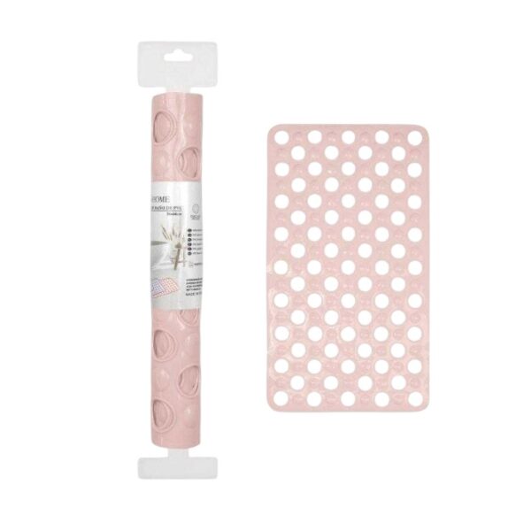 Αντιολισθητικό πατάκι μπάνιου - M0826 - 36x66cm - Light Pink - 21079 - GoodFlix