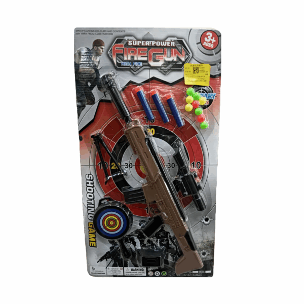 Παιδικό όπλο στόχου με μαλακές σφαίρες - Soft Gun - 579-68SCAR - 215600 - GoodFlix