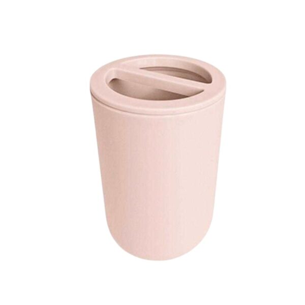 Θήκες οδοντόβουρτσας πλαστικές σε σετ 5Χ - Light Pink - 21644 - GoodFlix