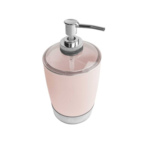 Θήκη κρεμοσάπουνου Dispenser πλαστική - Light Pink - 21655 - GoodFlix