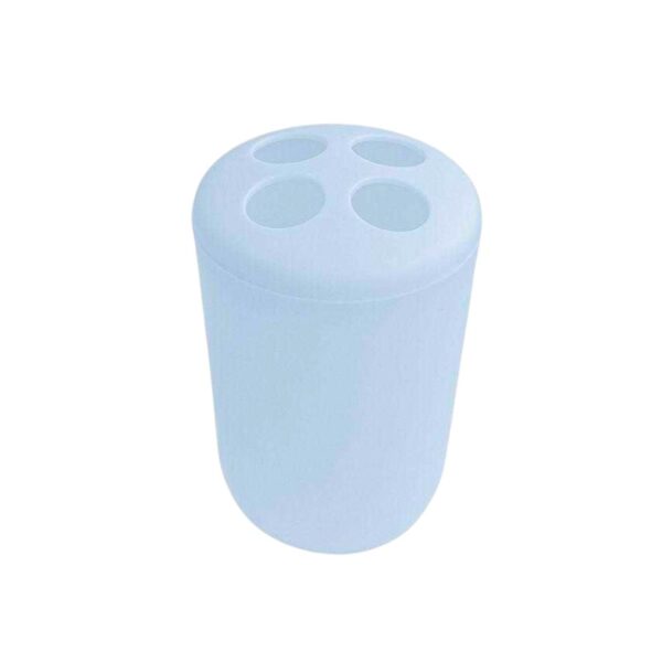 Θήκες οδοντόβουρτσας πλαστικές σε σετ 5Χ - Light Blue - 21686 - GoodFlix