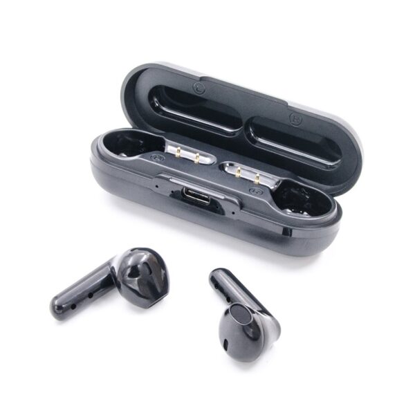 Ασύρματα ακουστικά με θήκη φόρτισης - PRO X - 352451 - Black - GoodFlix