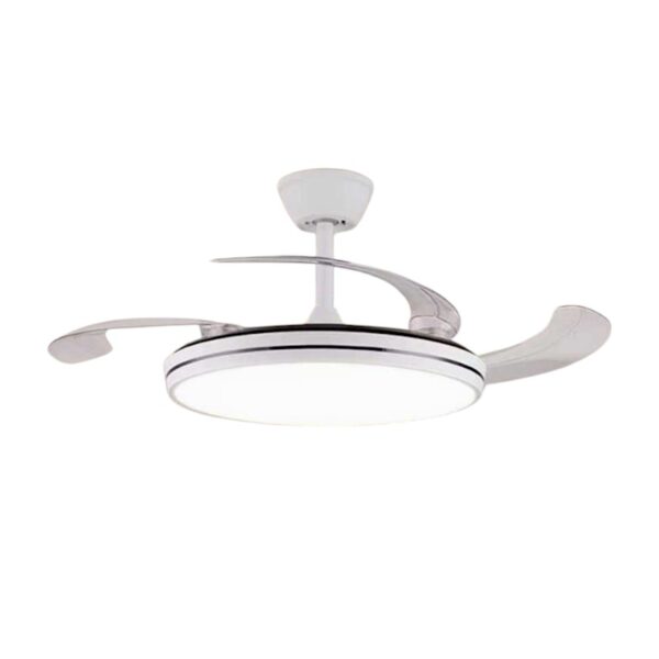 Ανεμιστήρας οροφής & φωτιστικό - DS-8989 - 2*48W - 431590 - White - GoodFlix