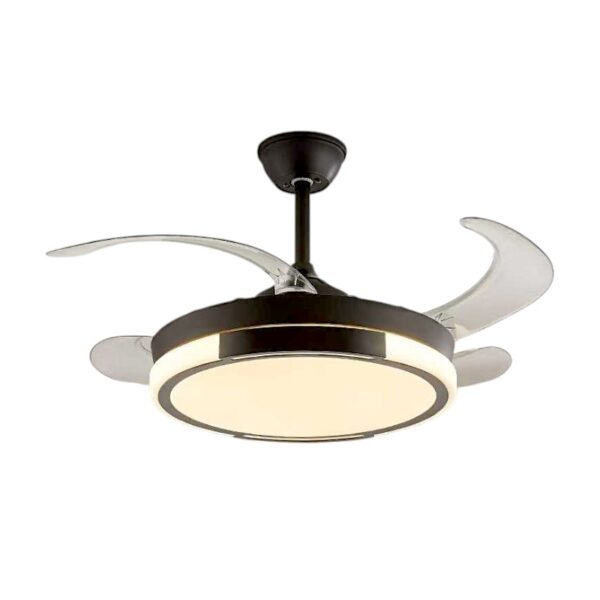 Ανεμιστήρας οροφής & φωτιστικό - DS-8018 - 2*48W - 431644 - Black - GoodFlix