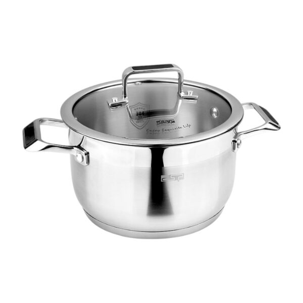 Κατσαρόλα ανοξείδωτη με καπάκι - 9.4L - CS002-B28 - DSP - 560393 - GoodFlix