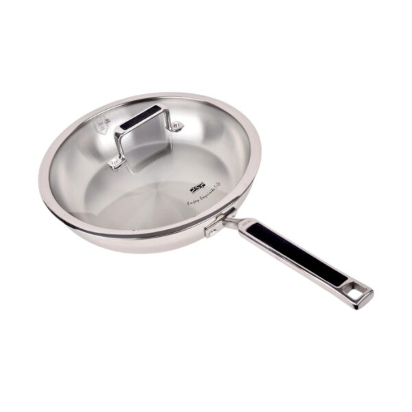 Τηγάνι ανοξείδωτο με καπάκι - 2.5L - CS002-C24 - DSP - 560539 - GoodFlix