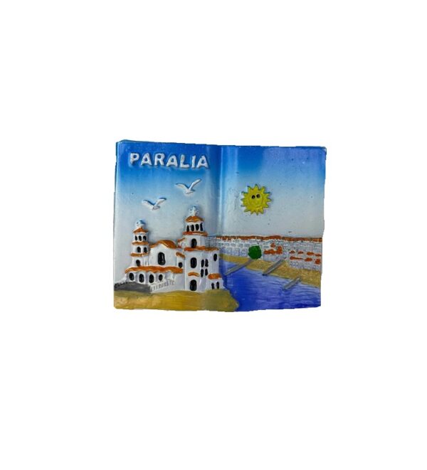 Tουριστικό μαγνητάκι Souvenir – Σετ 12pcs - Resin Magnet - Paralia - 678103 - GoodFlix