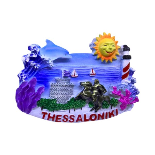 Τουριστικό μαγνητάκι Souvenir - Σετ 12pcs - Thessaloniki - 678435 - GoodFlix