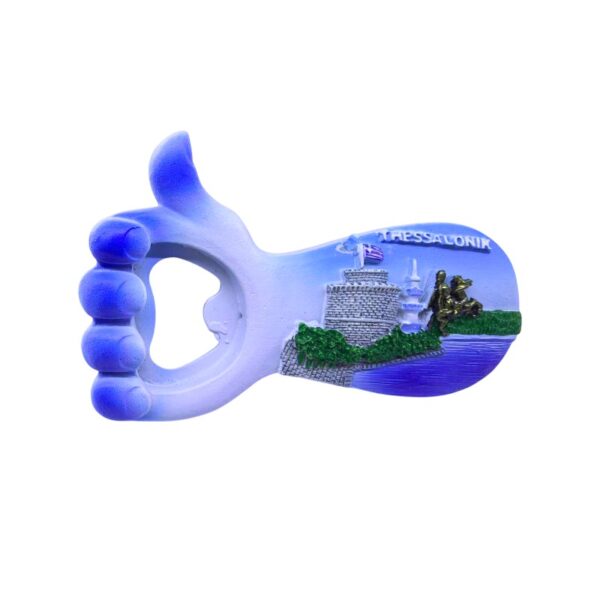 Τουριστικό μαγνητάκι Souvenir - Σετ 12pcs - Thessaloniki - 678438 - GoodFlix