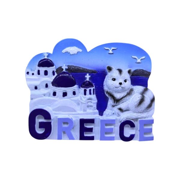Τουριστικό μαγνητάκι Souvenir - Σετ 12pcs - Greece - 678446 - GoodFlix