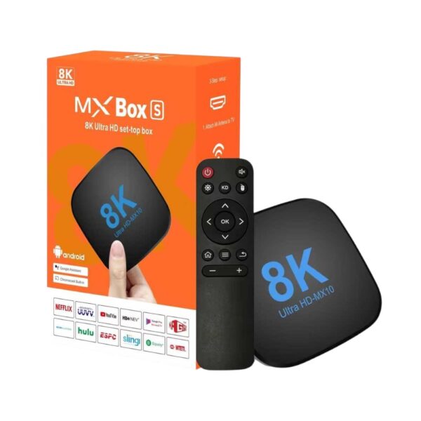 Android TV Box - MX10 8K - 4+64GB - ATV - 812266 - GoodFlix