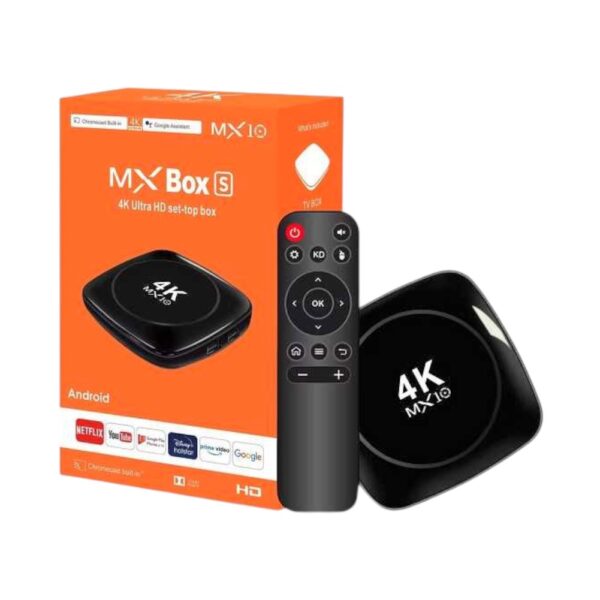 Android TV Box - MX10 4K - 812273 - GoodFlix