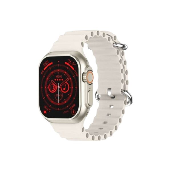 Σετ Smartwatch με 3 λουράκια - Z02 Mini - 064991 - White - GoodFlix