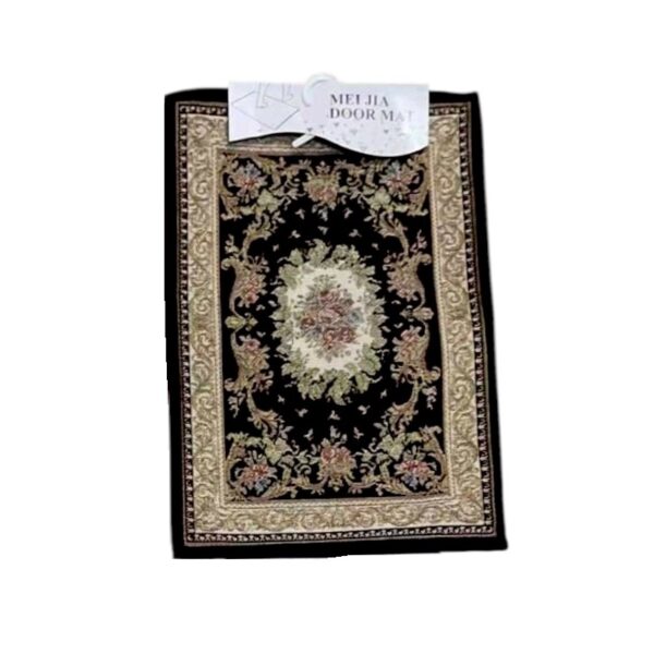 Πατάκι εισόδου - 38x58cm - 915510 - Black/Beige - GoodFlix