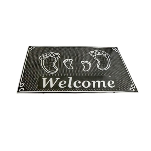 Πατάκι εισόδου - 48x78cm - 915688 - Black/Grey - GoodFlix