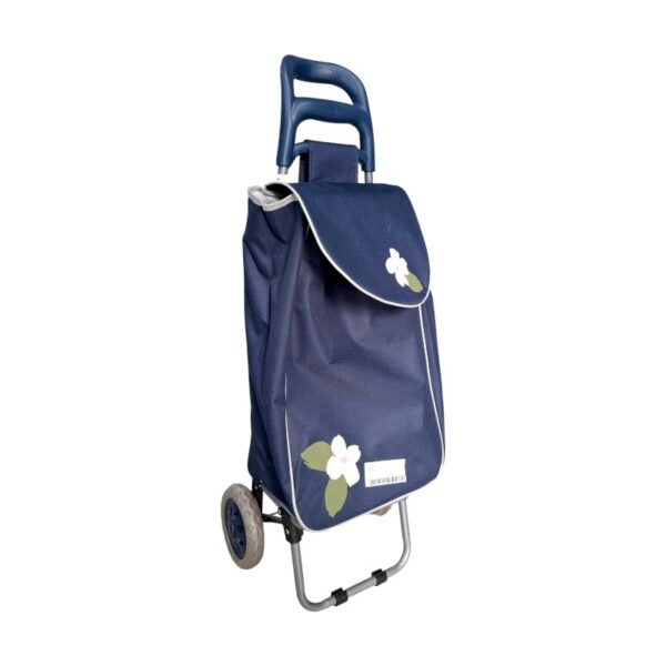Υφασμάτινο καρότσι λαϊκής - ZZ 302B-2 - 981270 - Dark Blue - GoodFlix